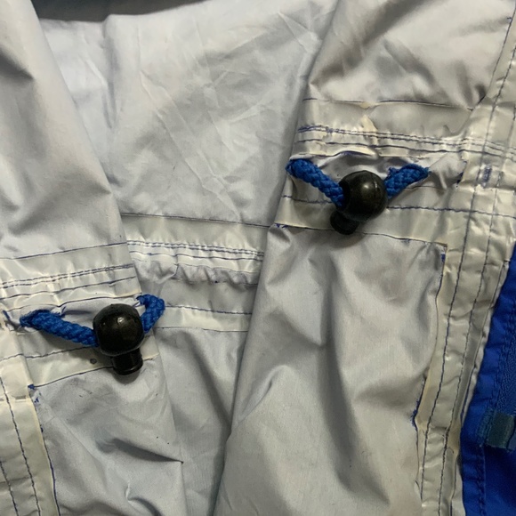 Rain jacket Hooded wind breaker sz 5 - Picture 4 of 9